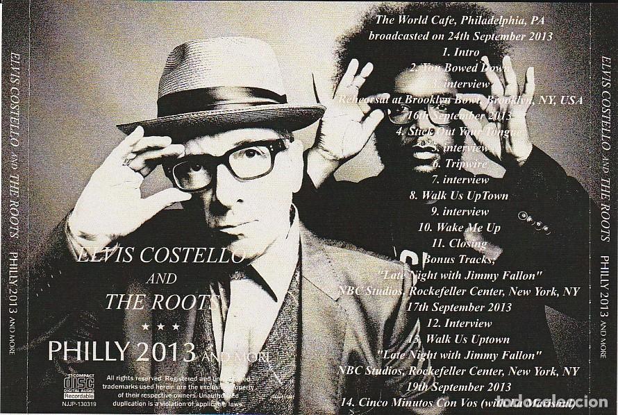 CDs de m&uacute;sica: CD Elvis COSTELLO - Philly 2013 And More - Foto 2