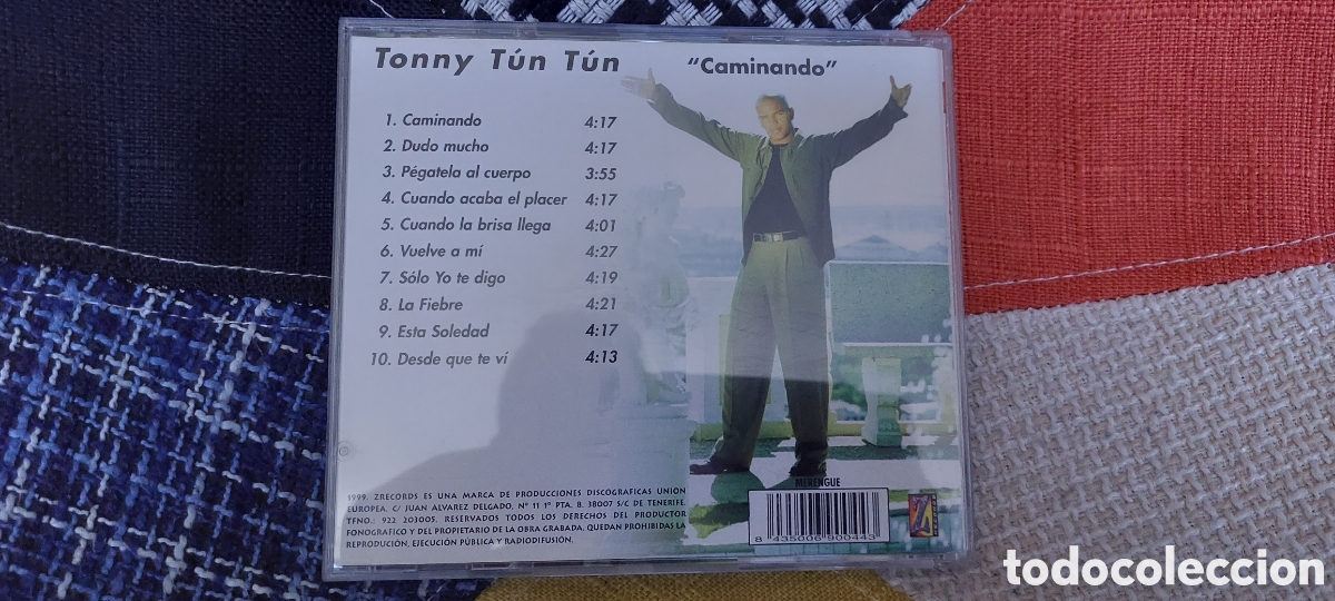 CDs de m&uacute;sica: Cds Tonny T&uacute;n T&uacute;n, caminando (D2) - Foto 2