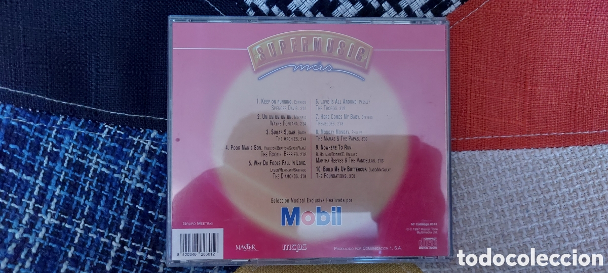 CDs de m&uacute;sica: Cds Supermusic M&aacute;s Los 60 (D2) - Foto 2