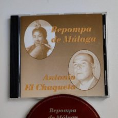 CDs de Música: REPOMPA DE MÁLAGA / ANTONIO EL CHAQUETA - CD 1998 BMG MUSIC SPAIN. Lote 377524484