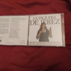 CDs de Música: LA PAQUERA DE JEREZ CD ORIGINAL GRANDS CANTAORES DU FLAMENCO. Lote 377532829