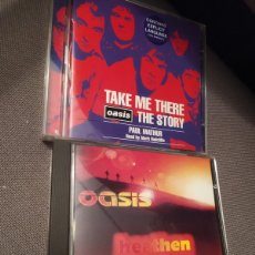 CDs de Música: OASIS, TRES CD TAKE ME THERE, GO LET IT OUT, HEATHEN CHEMISTRY. Lote 377636009