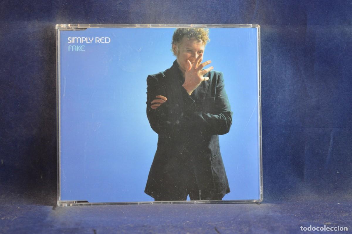 CDs de m&uacute;sica: SIMPLY RED &ndash; FAKE - CD SINGLE PROMO - Foto 1