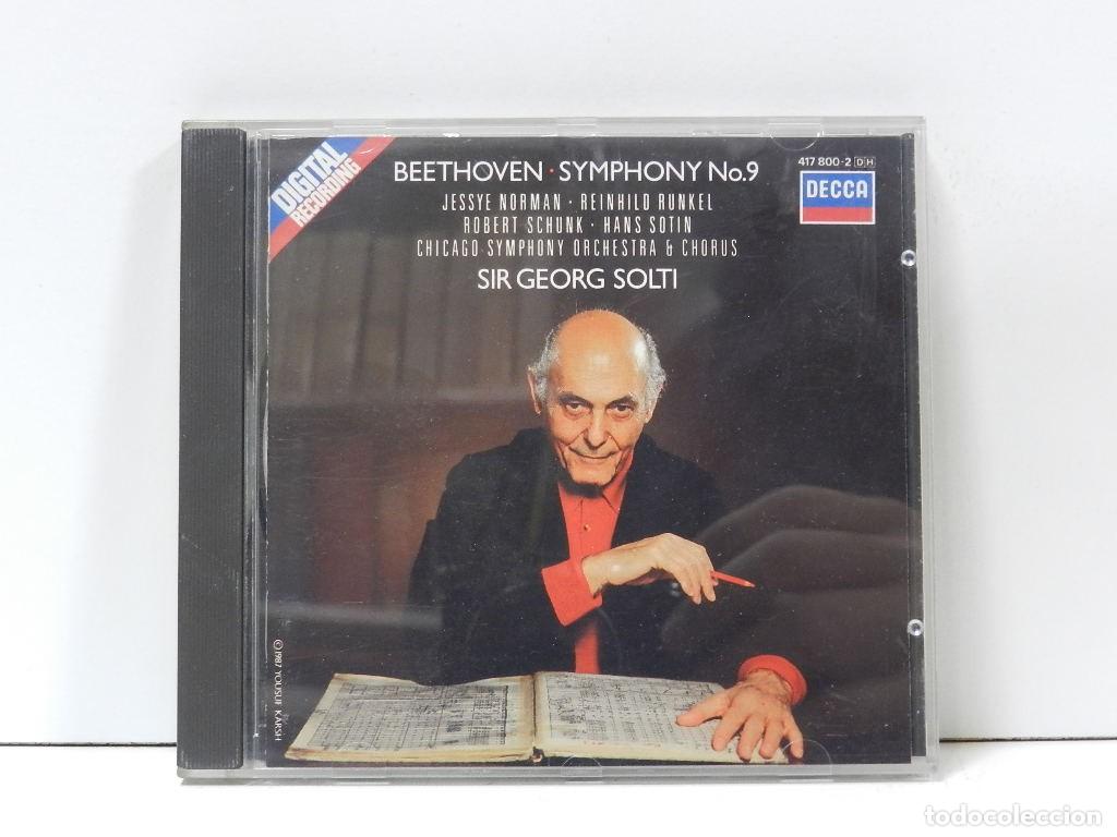 CDs de m&uacute;sica: DISCO CD. Beethoven &ndash; Beethoven Symphony No.9. COMPACT DISC. - Foto 1