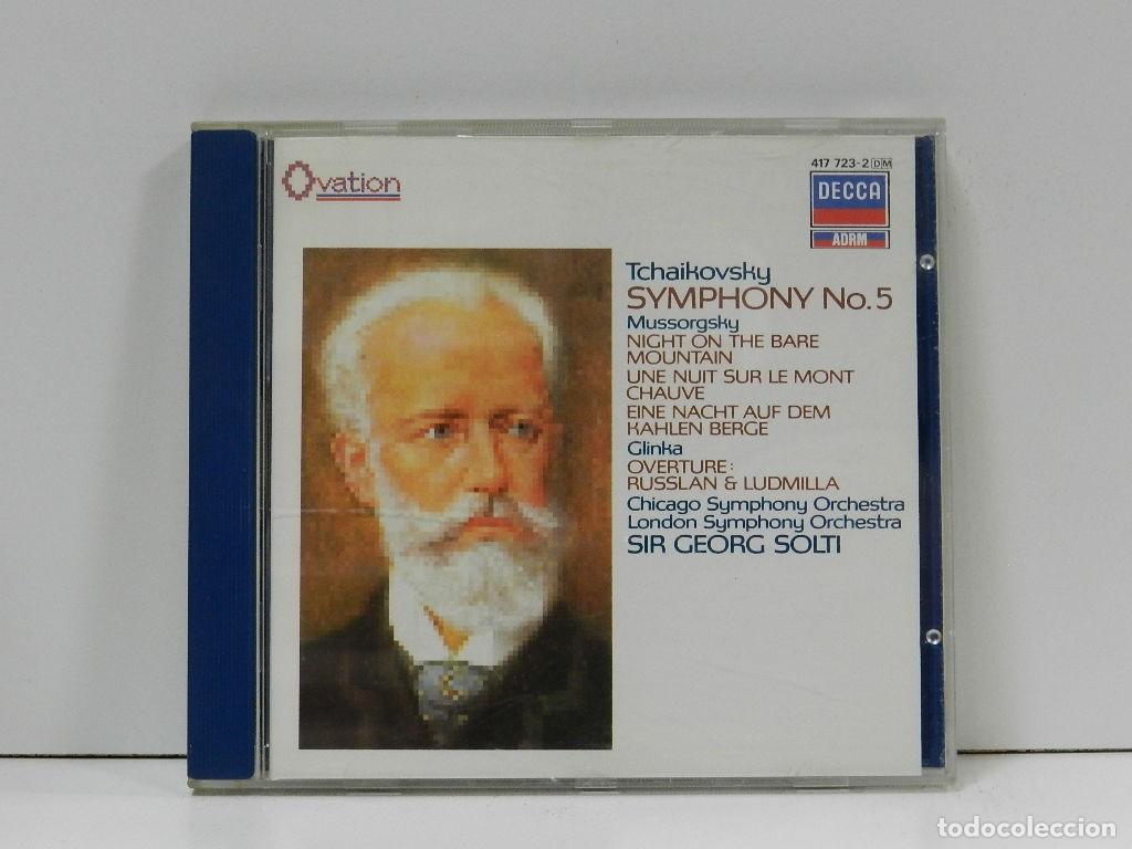CDs de m&uacute;sica: DISCO CD. Tchaikovsky, Mussorgsky &ndash; Symphony No.5. COMPACT DISC. - Foto 1