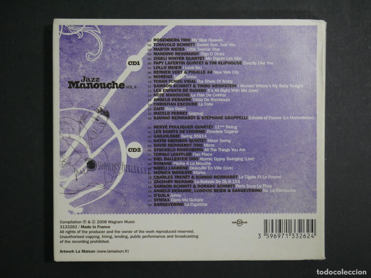 CDs de m&uacute;sica: Jazz Manouche Vol. 4 - CD - Foto 2