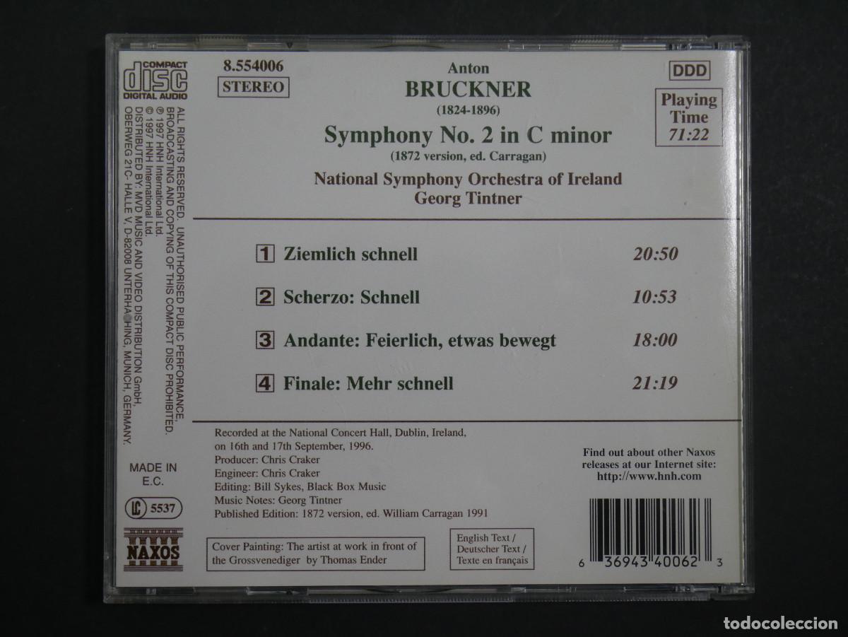 CDs de m&uacute;sica: Bruckner Symphony N&ordm;2 CD - Foto 2