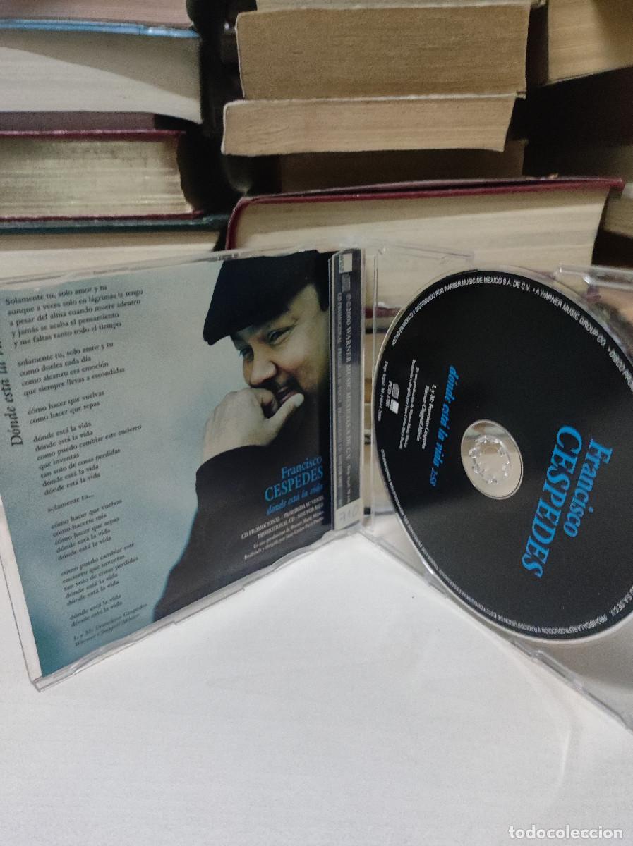 CDs de m&uacute;sica: Francisco C&eacute;spedes &ndash; Donde Est&aacute; La Vida - Foto 2