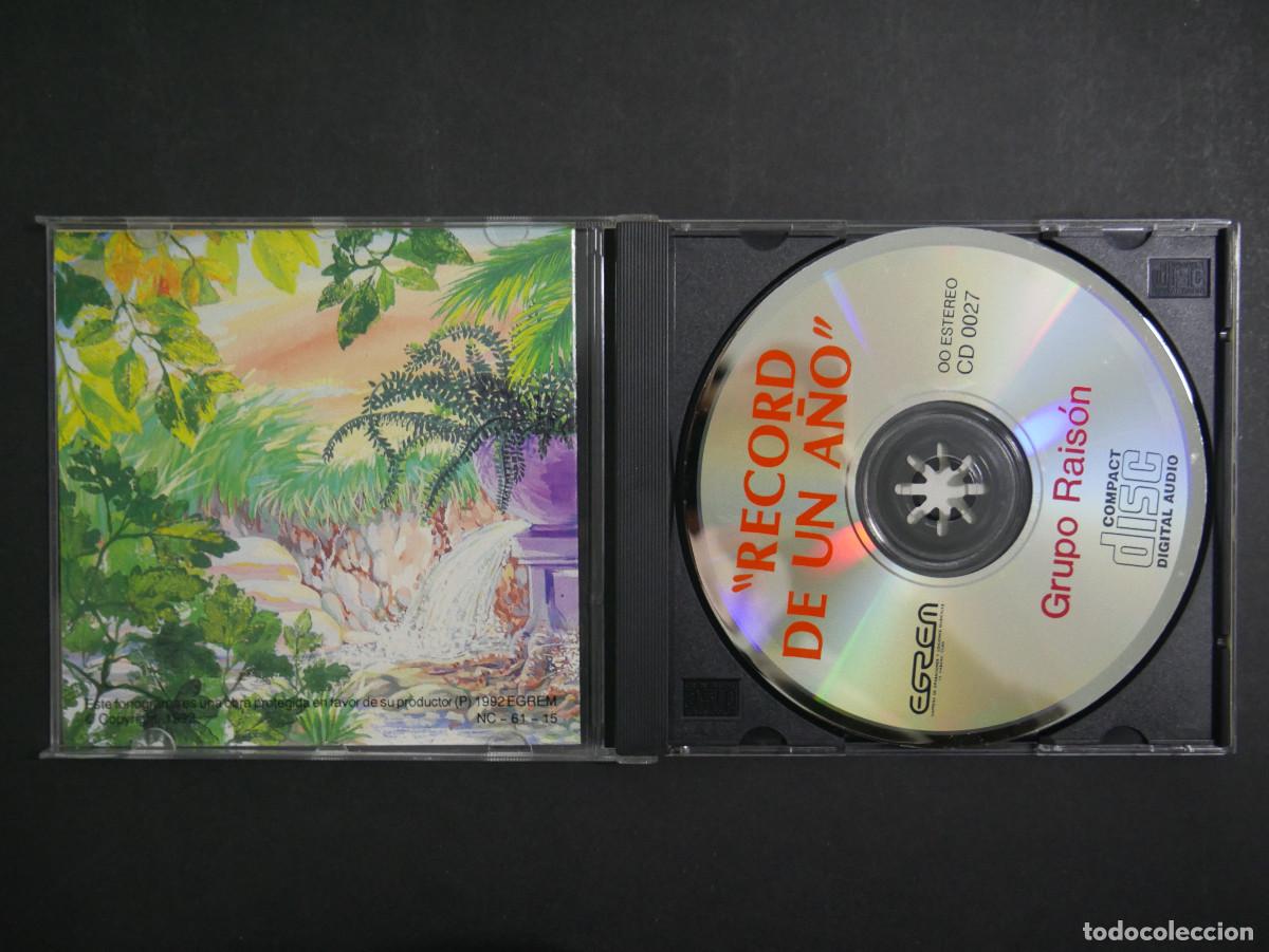 CDs de m&uacute;sica: Grupo Rais&oacute;n- RECORD DE UN A&Ntilde;O CD - Foto 2