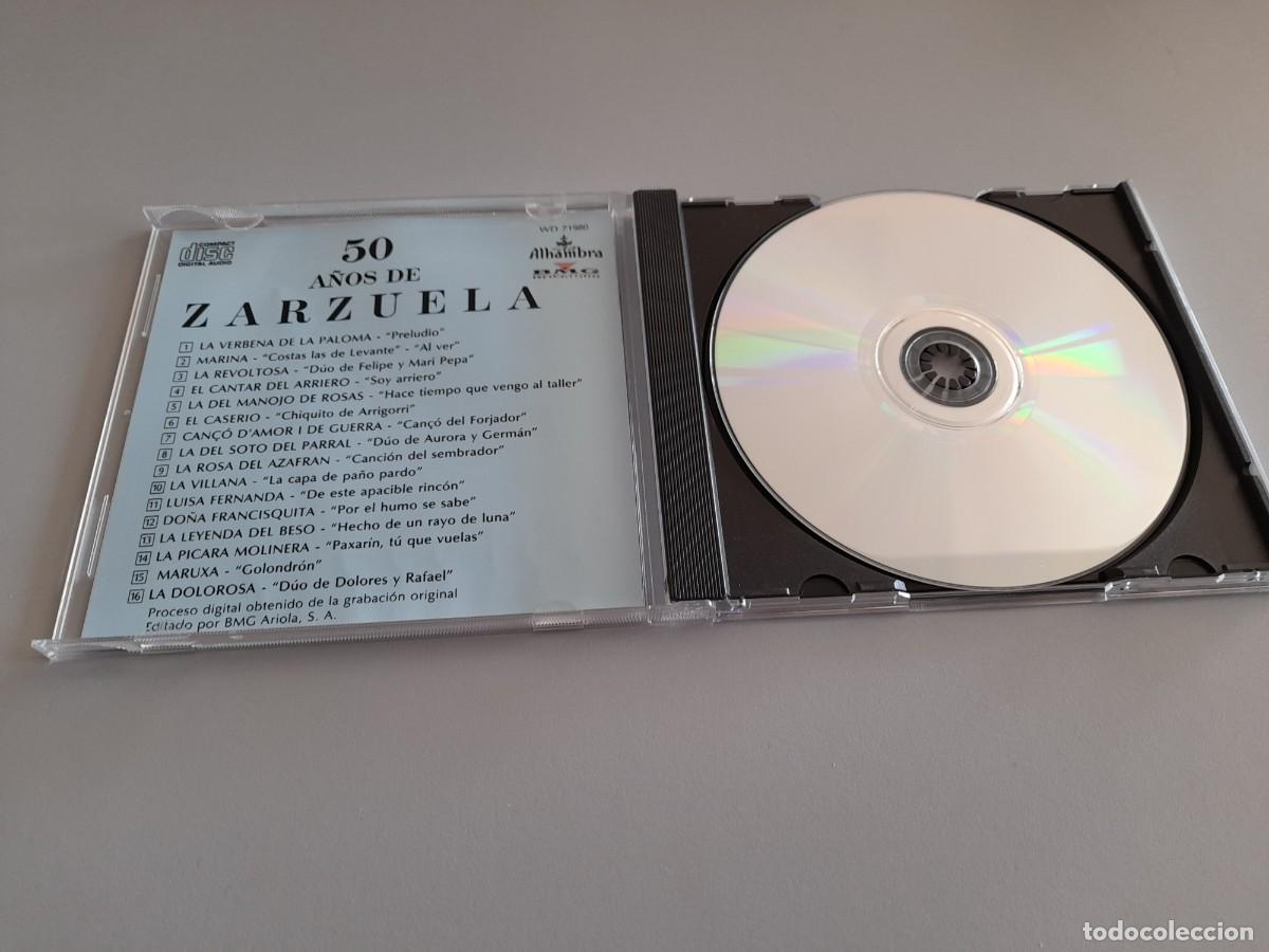 CDs de m&uacute;sica: 50 A&Ntilde;OS DE ZARZUELA - Foto 4