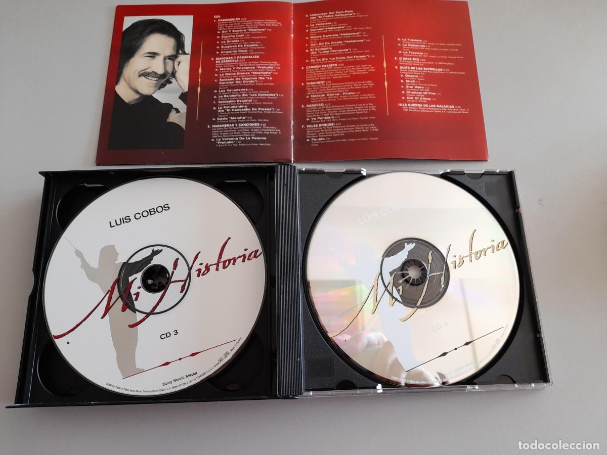 CDs de m&uacute;sica: LUIS COBOS - MI HISTORIA - 4 CD,S - Foto 4