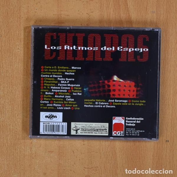 CDs de m&uacute;sica: CHIAPAS - LOS RITMOS DEL ESPEJO - CD - Foto 2