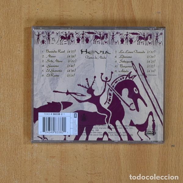 CDs de m&uacute;sica: HEVIA - TIERRA DE NADIE - CD - Foto 2
