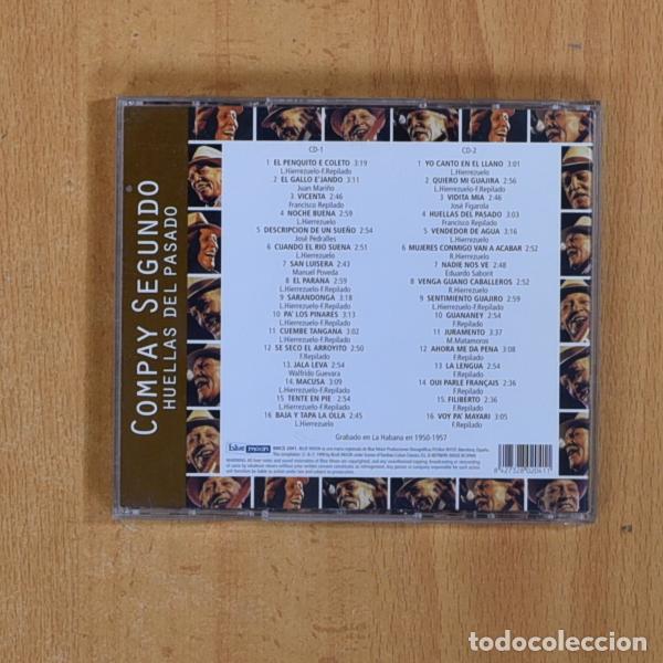 CDs de m&uacute;sica: COMPAY SEGUNDO - HUELLAS DEL PASADO - CD - Foto 2