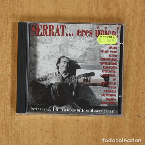 CDs de m&uacute;sica: VARIOS - SERRAT ERES UNICO - CD - Foto 1