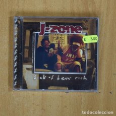 CDs de Música: J ZONE - SICK OF BEIN RICH - CD. Lote 378050604