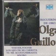 CDs de Música: RECUERDOS DE ORO OLGA GUILLOT CD-SOLEXT-1212. Lote 378068634