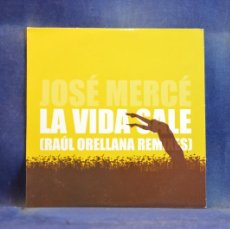 CDs de Música: JOSÉ MERCÉ - LA VIDA SALE (RAÚL ORELLANA REMIXES) - CD SINGLE PROMO. Lote 378082819