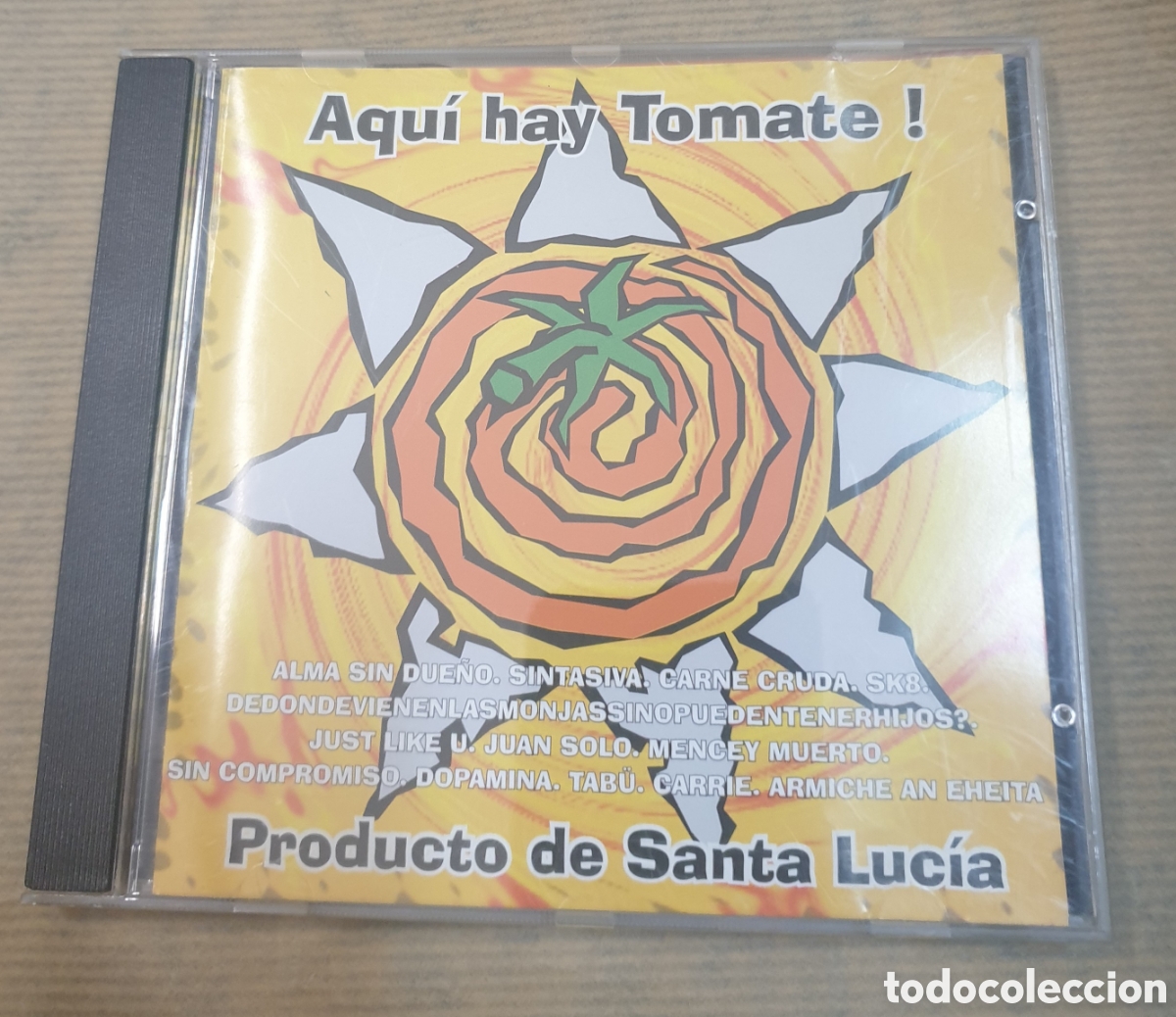 CD de M&uacute;sica: Aqu&iacute; hay tomate. VV.AA. Alma sin due&ntilde;o/ Sintasiva/ Carne cruda / Dopamina...