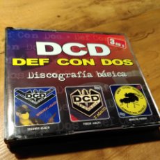 CDs de Música: DEF CON DOS - DISCOGRAFÍA BÁSICA VOL. 1 (RARO). Lote 378189494