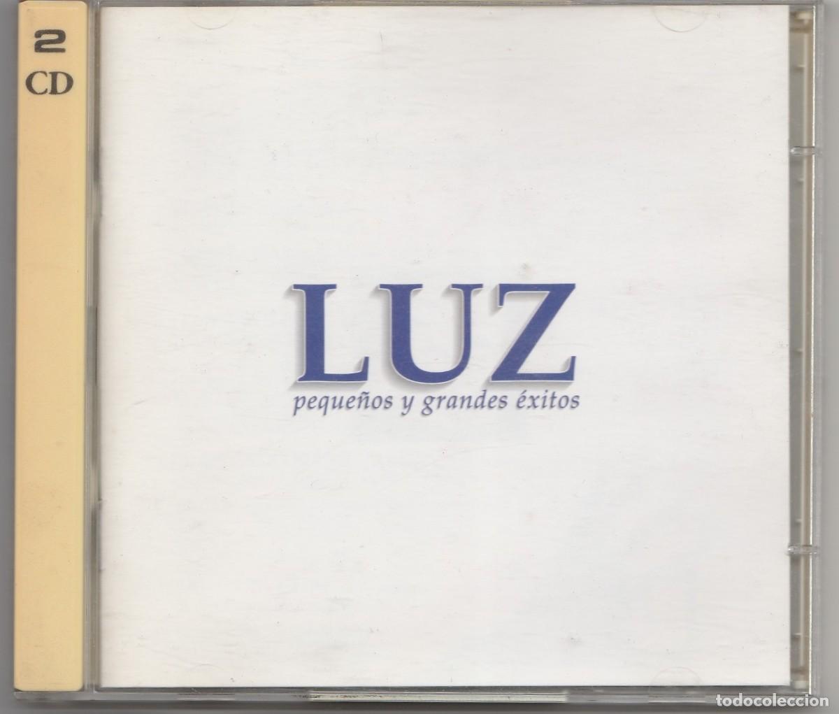 CDs de m&uacute;sica: CD LUZ - PEQUE&Ntilde;OS Y GRANDES EXITOS - CD DOBLE - Foto 1
