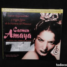 CDs de Música: CARMEN AMAYA - LA REINA DEL EMBRUJO GITANO - DOBLE CD+DVD 2003 - NUEVO PRECINTADO - ENVÍO GRATUITO. Lote 378263949