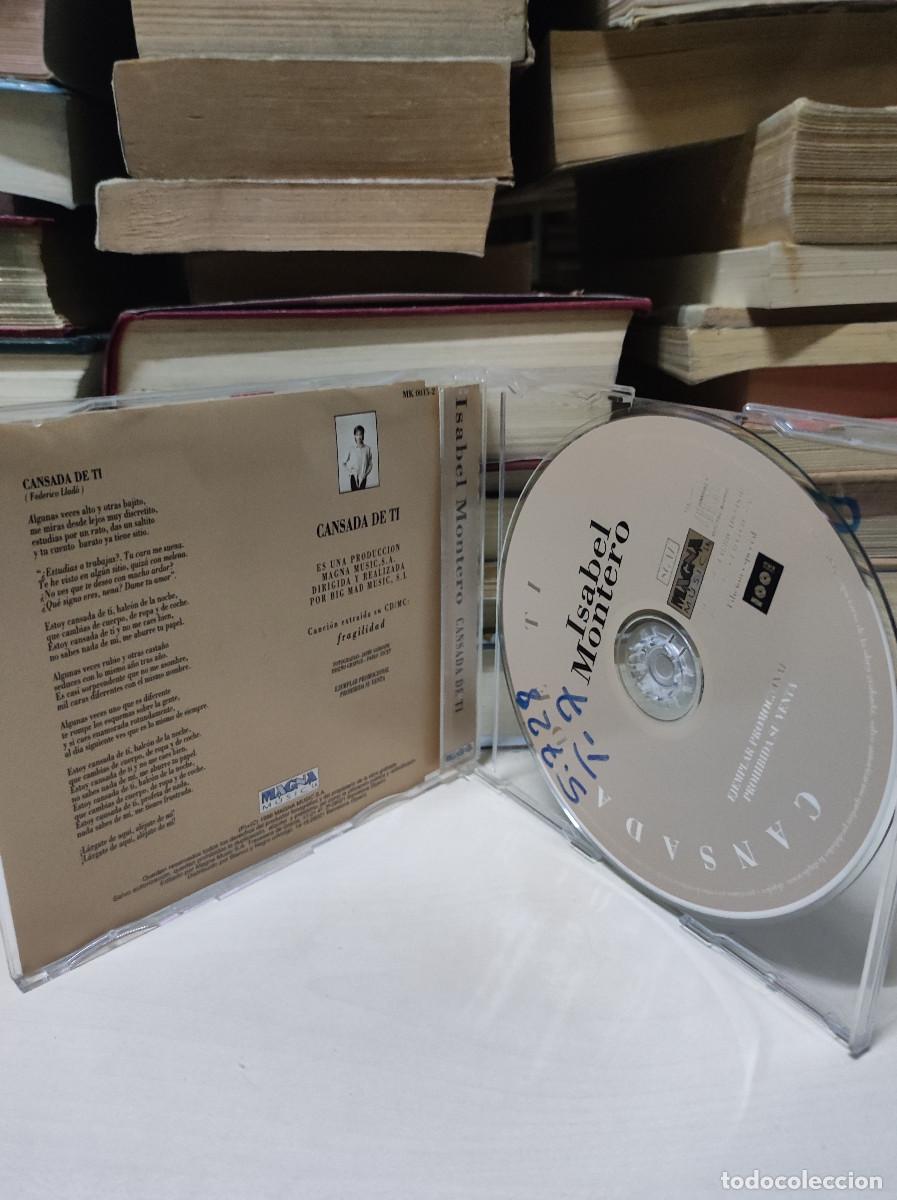 CDs de m&uacute;sica: Isabel Montero &ndash; Cansada De Ti - Foto 2