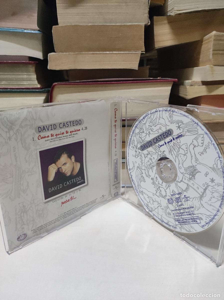 CDs de m&uacute;sica: David Castedo &ndash; Como Te Quise Te Quiero - Foto 2