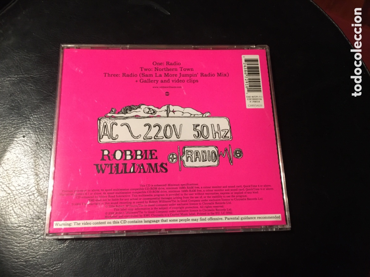CDs de m&uacute;sica: ROBBIE WILLIAMS - Radio - Cd - Foto 2