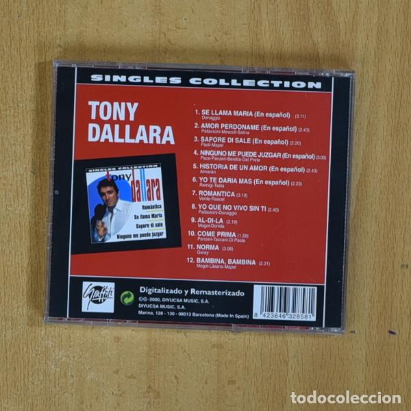 CDs de m&uacute;sica: TONY DALLARA - SINGLES COLLECTION - CD - Foto 2