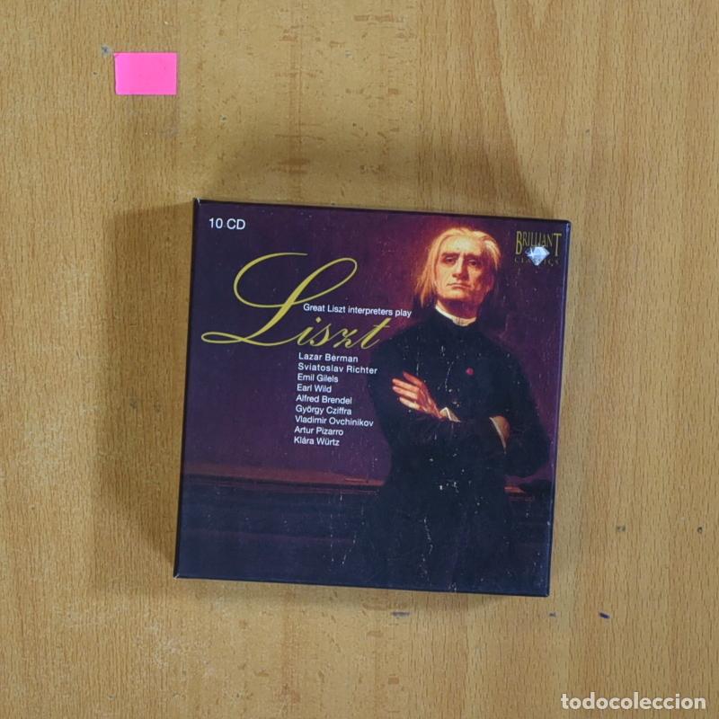 CDs de m&uacute;sica: LISZT - GREAT LISZT INTERPRETERS PLAY - 10 CD - Foto 1