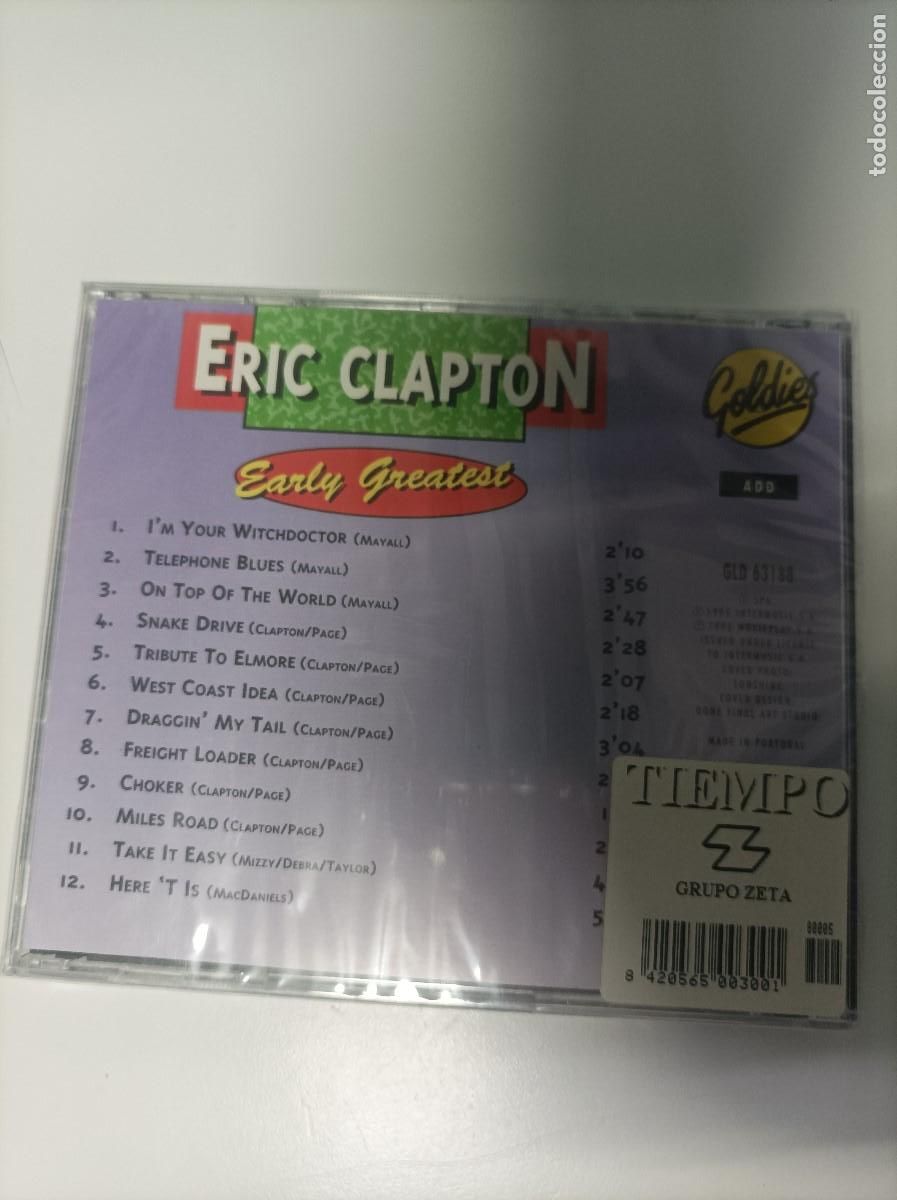 CDs de m&uacute;sica: Eric Clapton. Tiempo - Foto 2