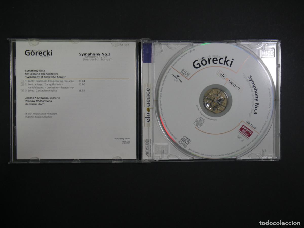CDs de m&uacute;sica: CD G&oacute;recki Symphony No.3 - Foto 3