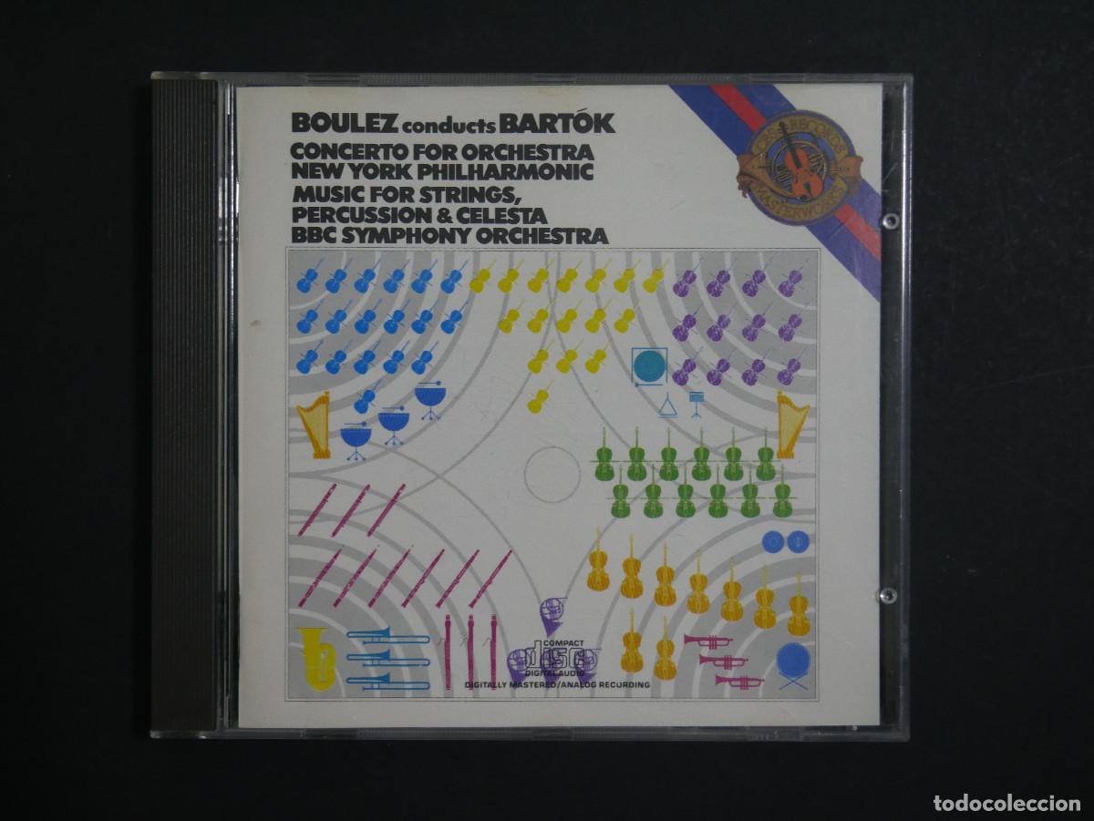CDs de m&uacute;sica: CD BART&Oacute;K: CONCERTO FOR ORCHESTRA BOULEZ - Foto 1