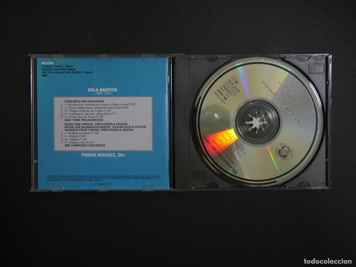 CDs de m&uacute;sica: CD BART&Oacute;K: CONCERTO FOR ORCHESTRA BOULEZ - Foto 2