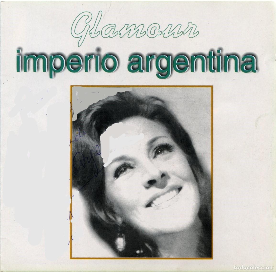 CDs de m&uacute;sica: IMPERIO ARGENTINA. GLAMOUR. - Foto 1