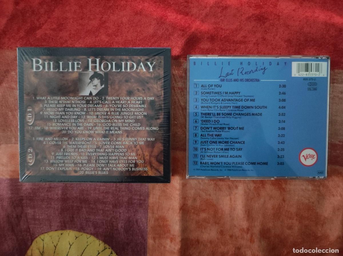 CDs de m&uacute;sica: Lote Billie Holiday 3cds - Foto 2