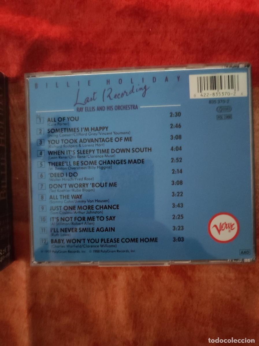 CDs de m&uacute;sica: Lote Billie Holiday 3cds - Foto 3
