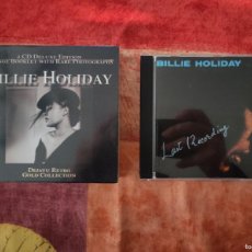 CDs de Música: LOTE BILLIE HOLIDAY 3CDS. Lote 378519384