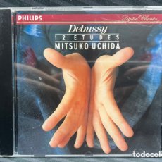 CDs de Música: DEBUSSY, MITSUKO UCHIDA - 12 ETUDES (CD, ALBUM). Lote 378539459