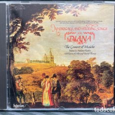 CDs de Música: THE CONSORT OF MUSICKE, ANTHONY ROOLEY - MADRIGALS AND WEDDING SONGS FOR DIANA (CD, ALBUM). Lote 378540119