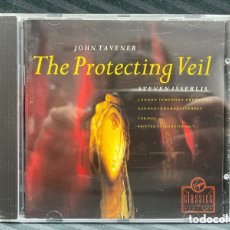 CDs de Música: JOHN TAVENER - THE PROTECTING VEIL (CD, ALBUM). Lote 378540284