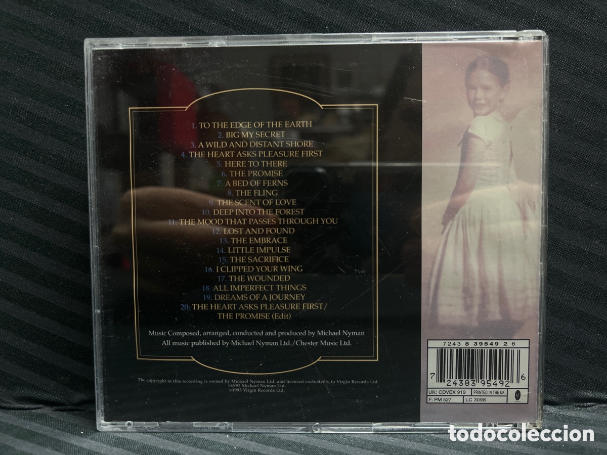 CDs de m&uacute;sica: Michael Nyman - The Piano (CD) - Foto 2