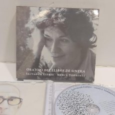 CDs de Música: ORATORI DEL LLIBRE DE SINERA / SALVADOR ESPRIU-MERCE TORRENTS / DOBLE CD / IMPECABLE.