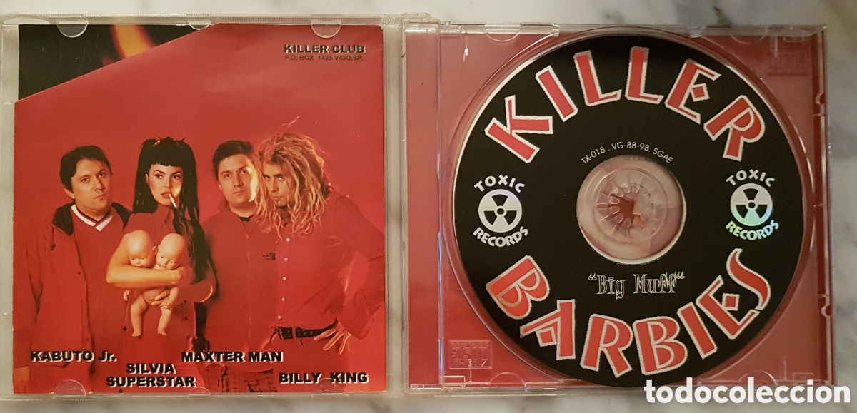 CDs de m&uacute;sica: CD KILLER BARBIES - BIG MUFF CD - Foto 3