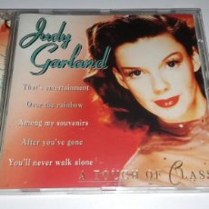 CDs de Música: 422- JUDY GARLAND - A TOUCH OF CLASS 1997- CD PORT VG DISC NM. Lote 378616409