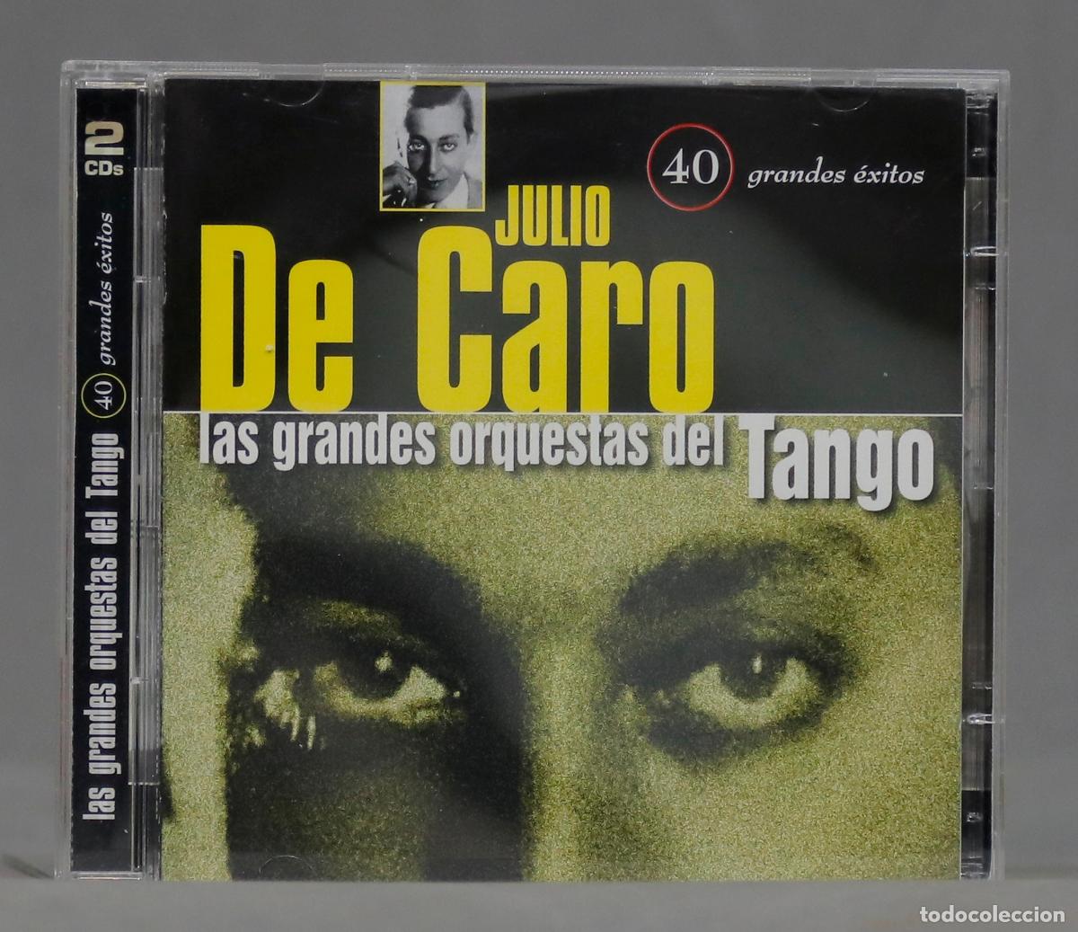 CDs de m&uacute;sica: 2 CD. 40 grandes &eacute;xitos de Julio de Caro - Foto 1