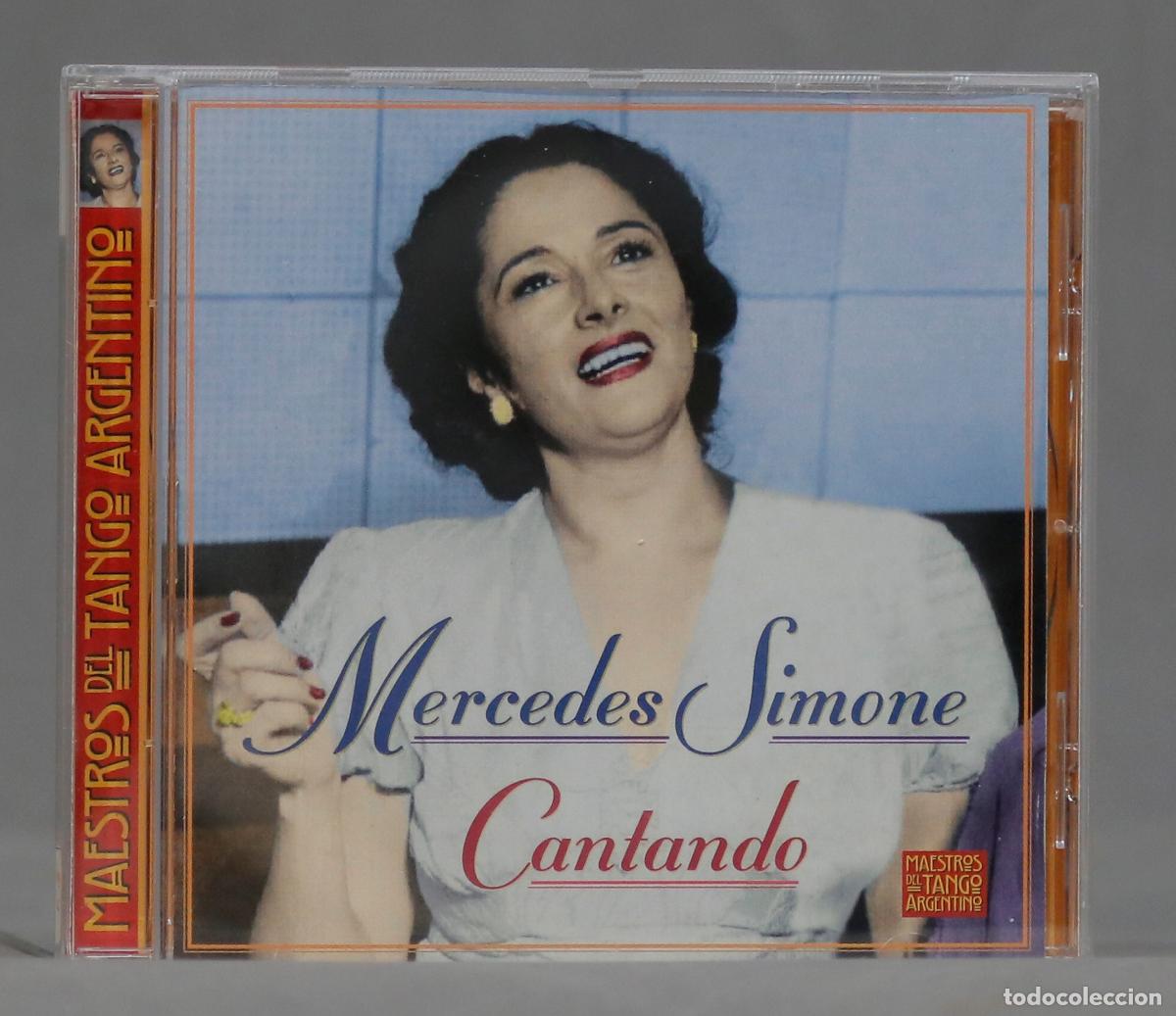 CDs de m&uacute;sica: CD. Mercedes Simone. Cantando - Foto 1