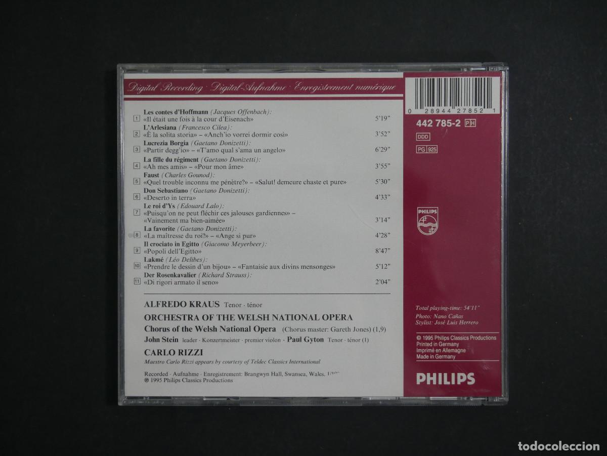 CDs de m&uacute;sica: Alfredo Kraus The incomparable CD - Foto 2