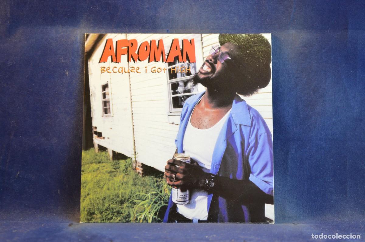 CDs de m&uacute;sica: AFROMAN - BECAUSE I GOT HIGH - CD SINGLE - Foto 1